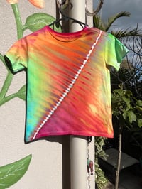 Image 1 of Gravity dye kids size 6 tee