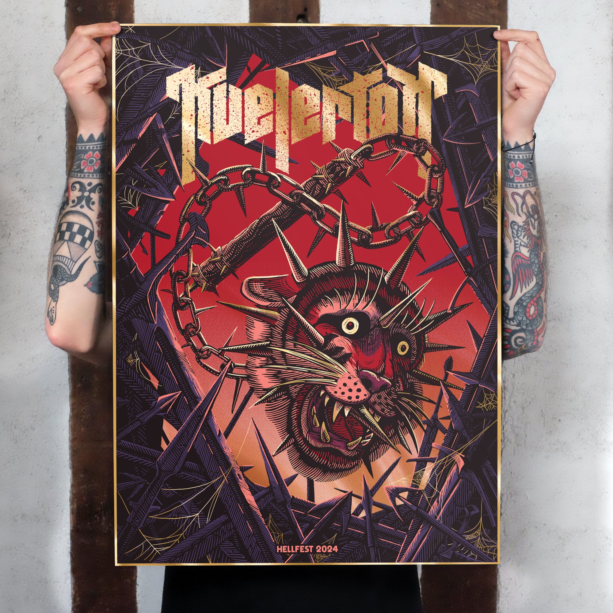 Image of KVELERTAK POSTER