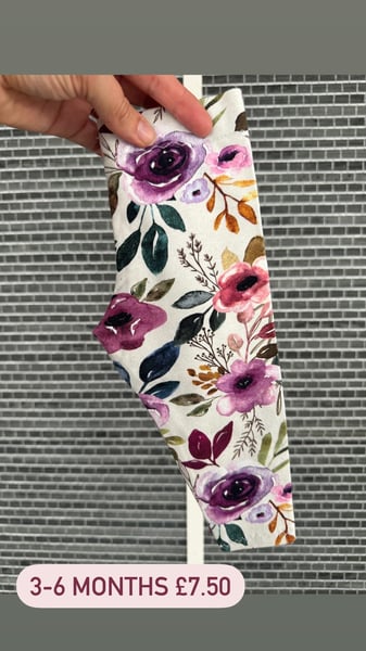 Image of Ready to post (3-6 months) Floral leggings 