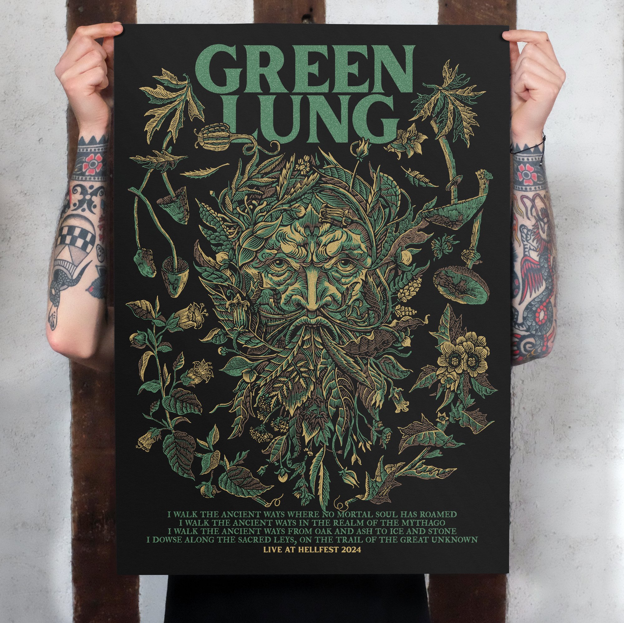 Image of GREEN LUNG POSTER