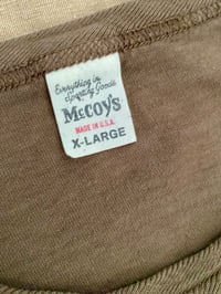 Image 5 of THE REAL MCCOY'S FADED BROWN T-SHIRT (1)