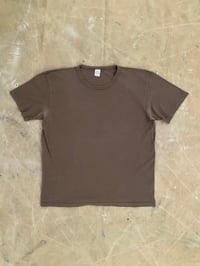 Image 2 of THE REAL MCCOY'S FADED BROWN T-SHIRT (1)