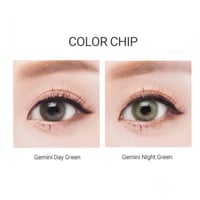 Image 4 of Gemini -  Green Contact Lens