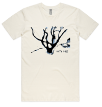 DIRTY THREE natural t-shirt