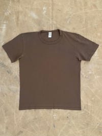 Image 2 of THE REAL MCCOY'S FADED BROWN T-SHIRT (2)