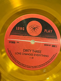 Image 2 of DIRTY THREE - Love changes everything album 2024