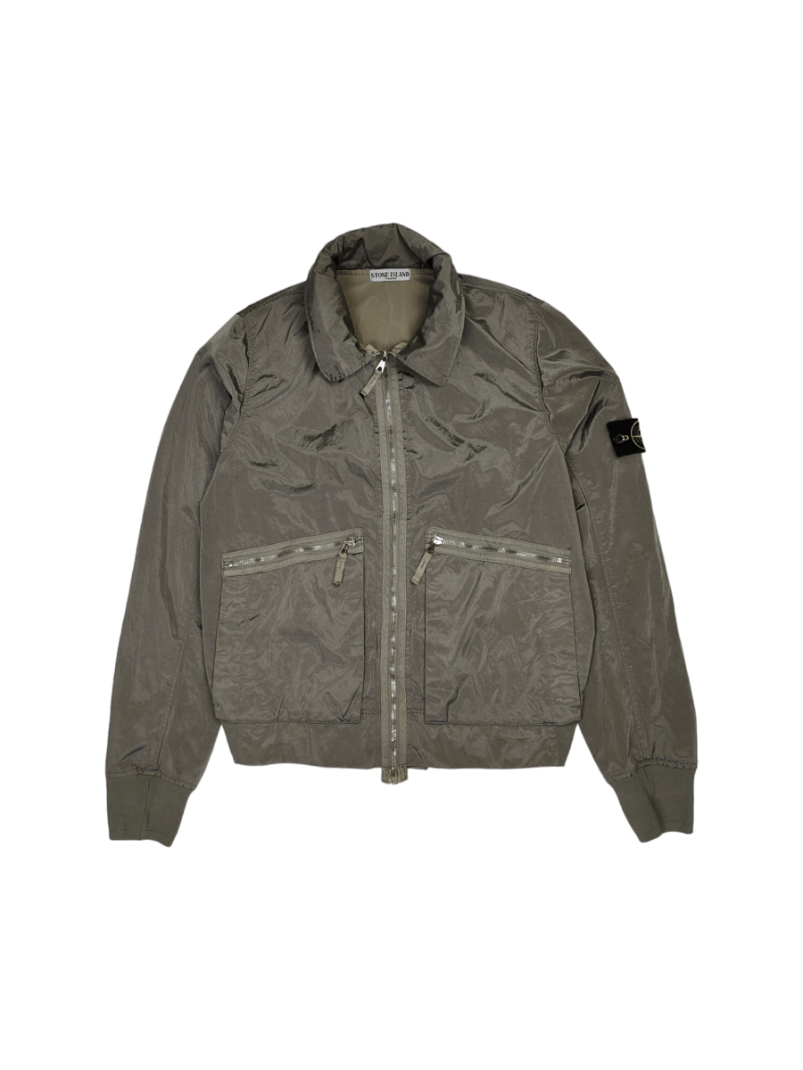 Stone  nylon l ジャケット Stone Island double Nylon Metal jacket L | collective-badge