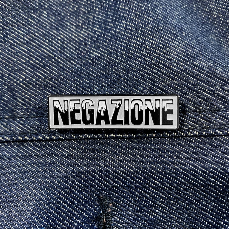 Negazione - Enamel Pins Logo