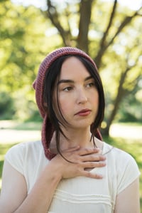 Image 15 of Pelham Hand Knit Kerchief (Merino & Silk)