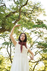 Image 5 of Pelham Hand Knit Kerchief (Merino & Silk)