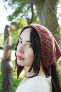 Image 20 of Pelham Hand Knit Kerchief (Merino & Silk)