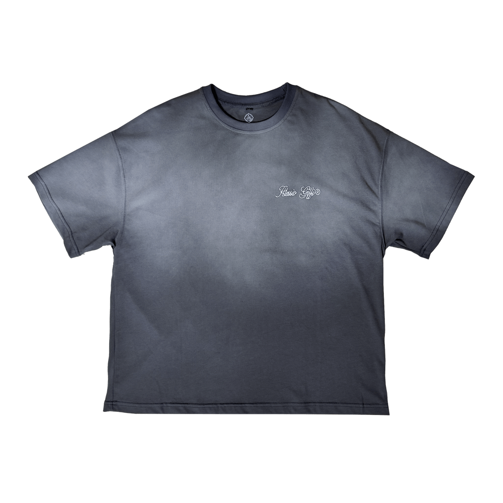 Image of 24/7 basic tee - stone washed grey