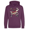 Bella '24 YOUTH 'Love Tattoo' Hoody (Plum)