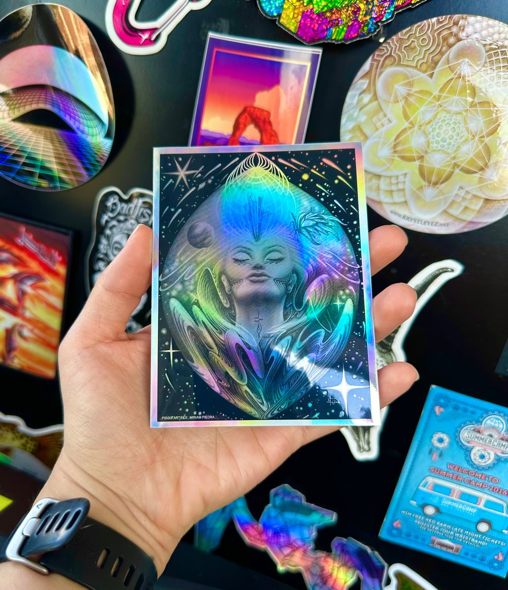 Holographic “Pisces Artifex” Sticker