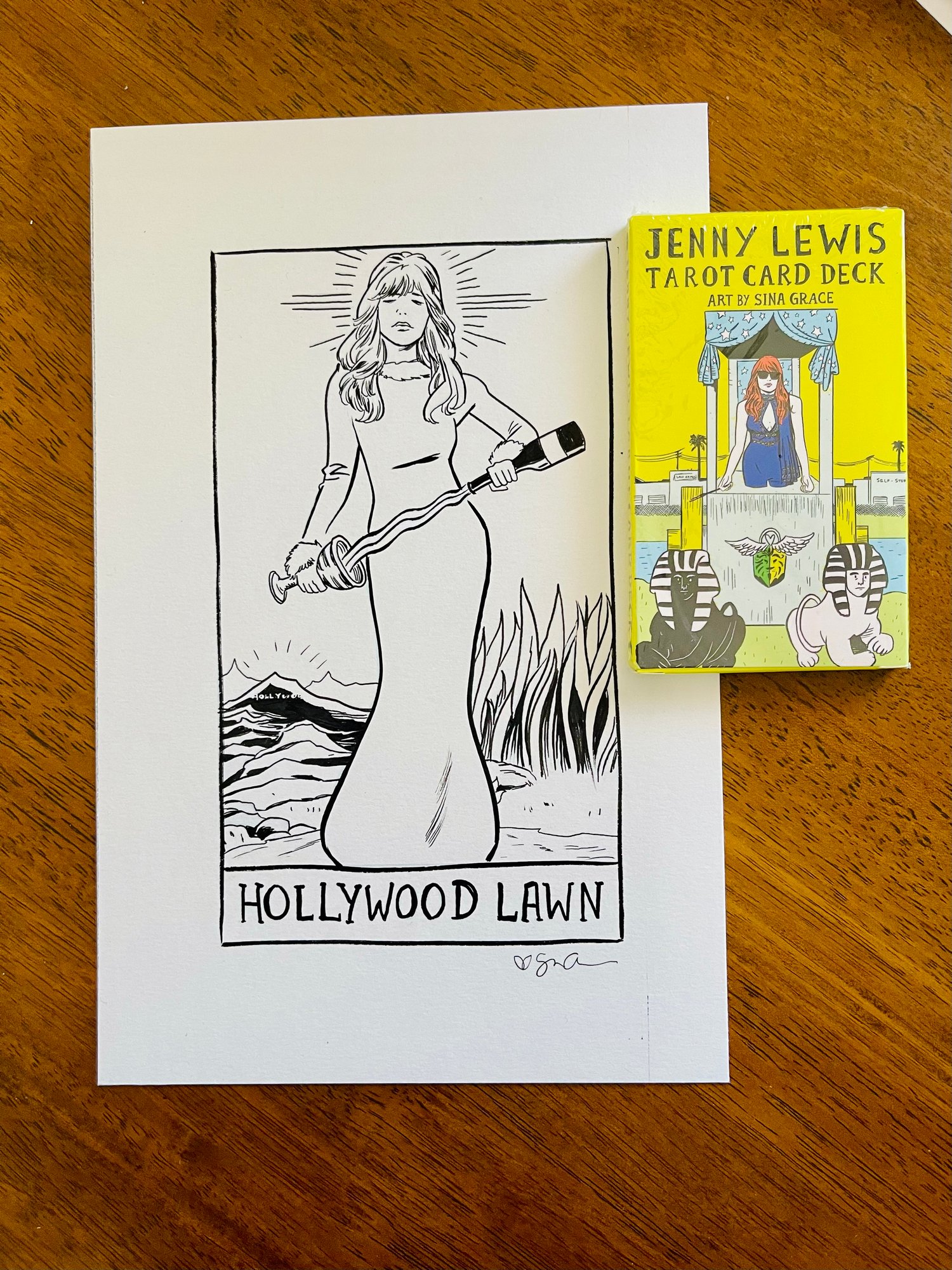 Image of Jenny Lewis Tarot Card slot