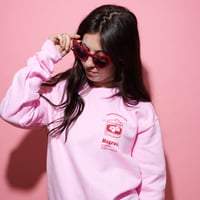 pink negroni sweatshirt! 