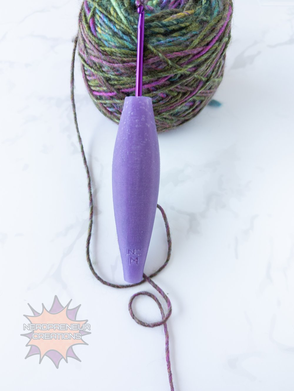 Image of Squishy Grip Choose Your Own Adventure Sleek 2.0 Interchangeable Silicone Crochet Hook Grip