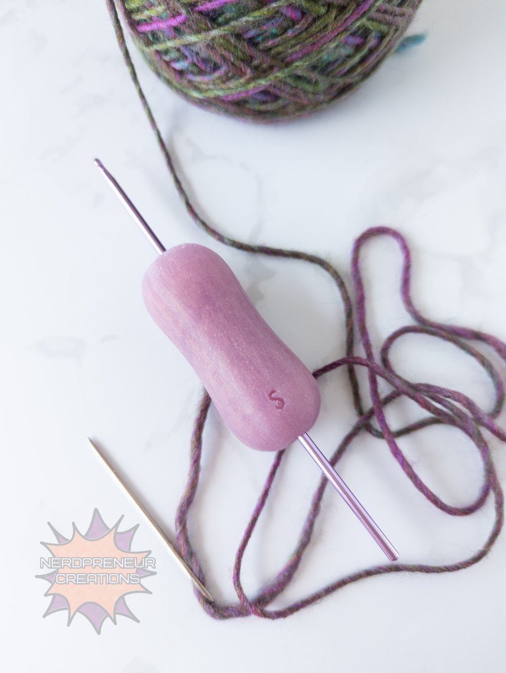 Image of Squishy Grip Choose Your Own Adventure MINI Pencil Interchangeable Silicone Crochet Hook Grip