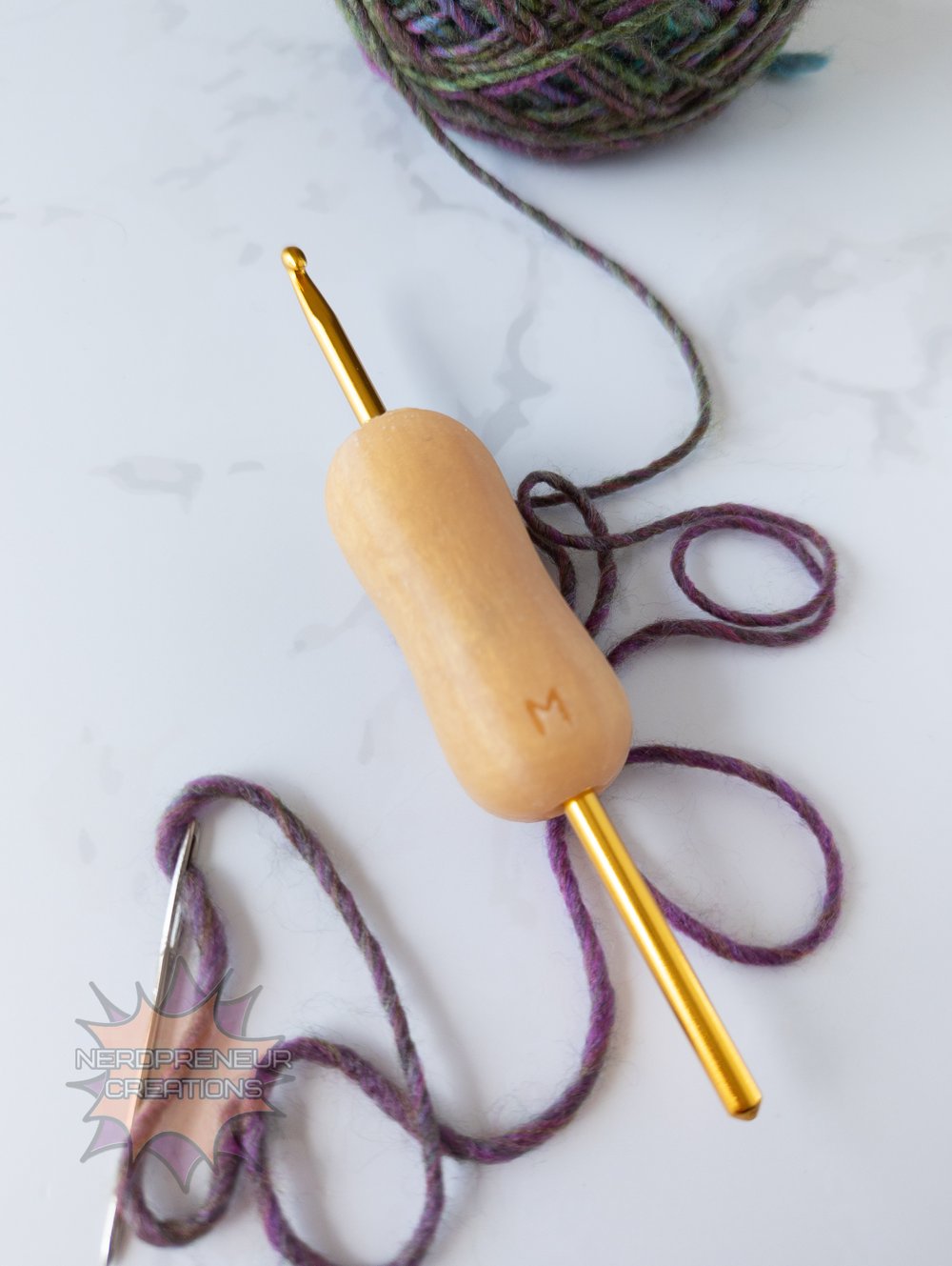 Image of Squishy Grip Choose Your Own Adventure MINI Pencil Interchangeable Silicone Crochet Hook Grip