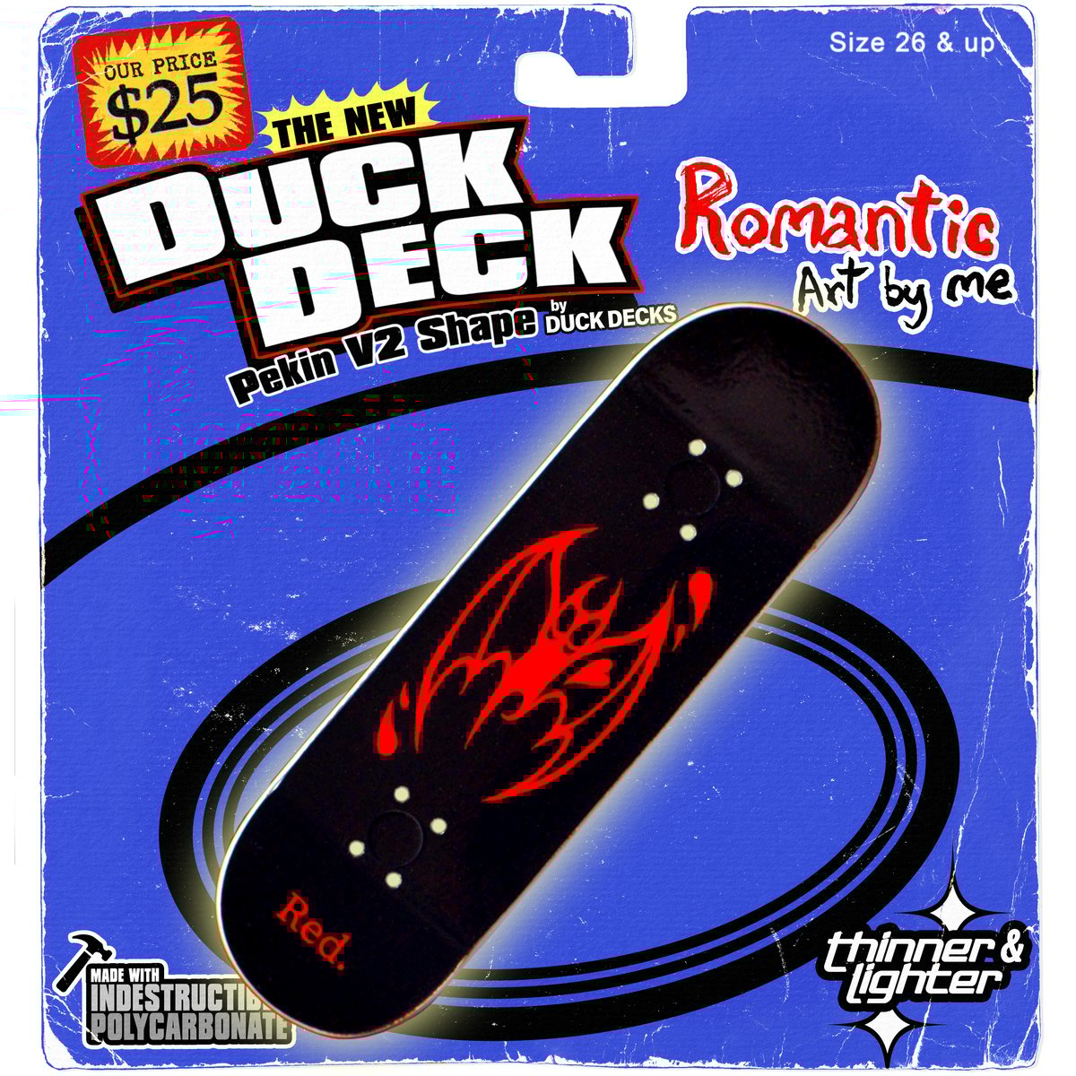 Duck Deck - Red (26mm-34mm)