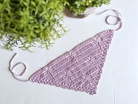 Image 5 of Dragonfly Bandana - Sparkly Lavender