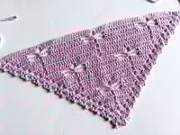Image 3 of Dragonfly Bandana - Sparkly Lavender