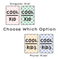 Image 5 of Cool Kid Checkerboard Print