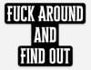 FAFO Sticker
