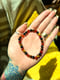 Image of Carnelian, Tigers Eye, & Black Tourmaline Bracelet