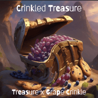Crinkled Treasure Sticker (Fem Auto)