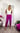 Magenta trousers 
