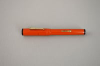 Image 1 of Salz Bros Orange Fountain Pen, 1920/1930 Era Lever Fill Action Writer, #0299