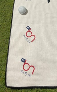 Image 2 of Dancing BNG Golf Towel - Microfiber Towel