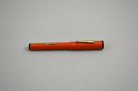 Image 17 of Salz Bros Orange Fountain Pen, 1920/1930 Era Lever Fill Action Writer, #0299