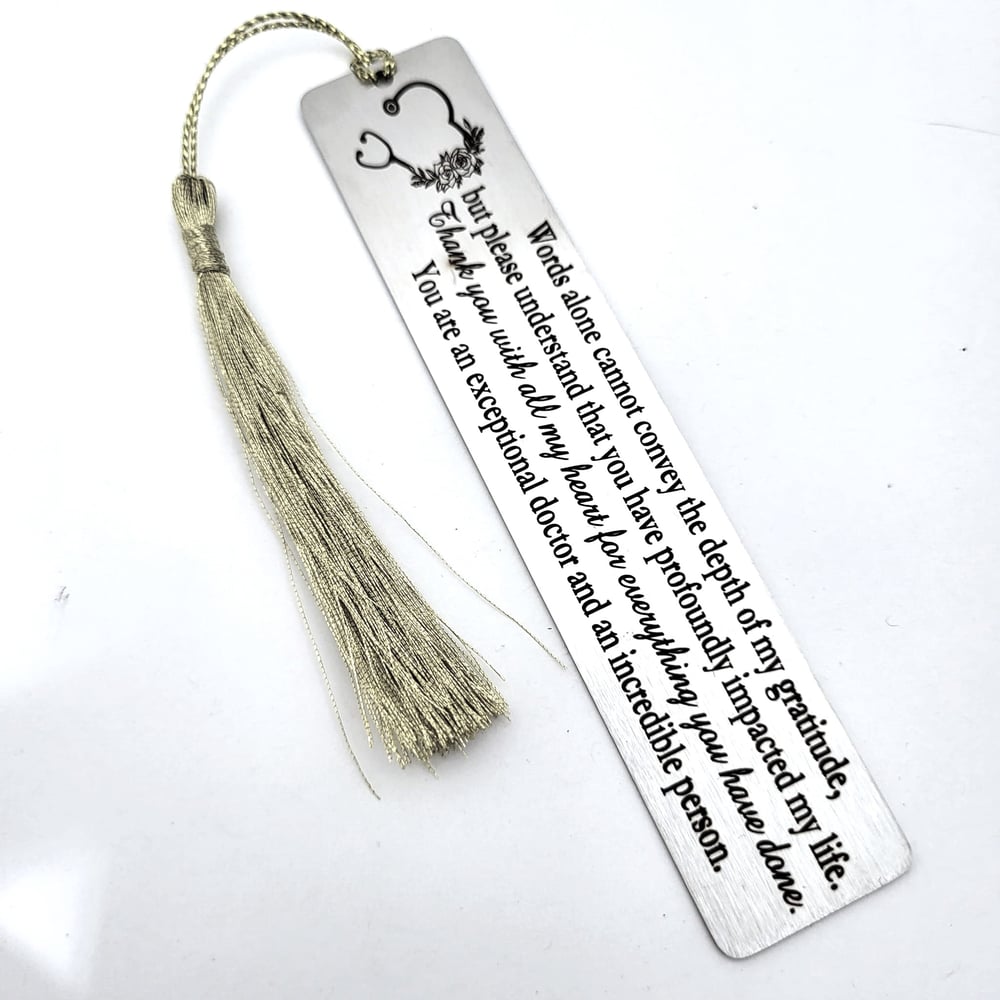 Image of Unique gift for Doctor, Surgeon, Nurse after Surgery, Care, delivery or Treatment from patient