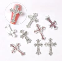 Image 1 of CROSS NAIL CHARMS