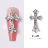Image 2 of CROSS NAIL CHARMS