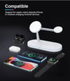 3-in-1 Wireless Charger Stand - Magsafe, Airpods Pro, Apple Watch Fast Charging Station