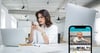 6MP Indoor Security WIFI Camera - IP 2-Way Audio, HD Night Vision, AI Human Detect