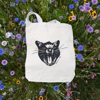 Image 1 of Bad Kitty Totebag