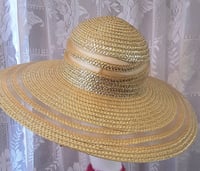 Gold La'me Summer Hat
