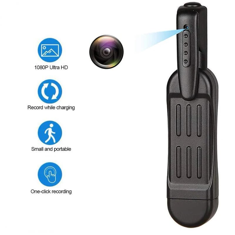 HD 1080P Wearable Body Pen Camera - Mini DVR Camcorder Micro Camera