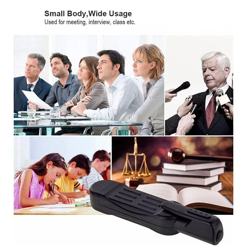HD 1080P Wearable Body Pen Camera - Mini DVR Camcorder Micro Camera