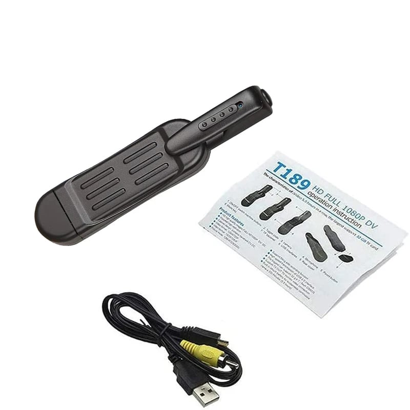 HD 1080P Wearable Body Pen Camera - Mini DVR Camcorder Micro Camera