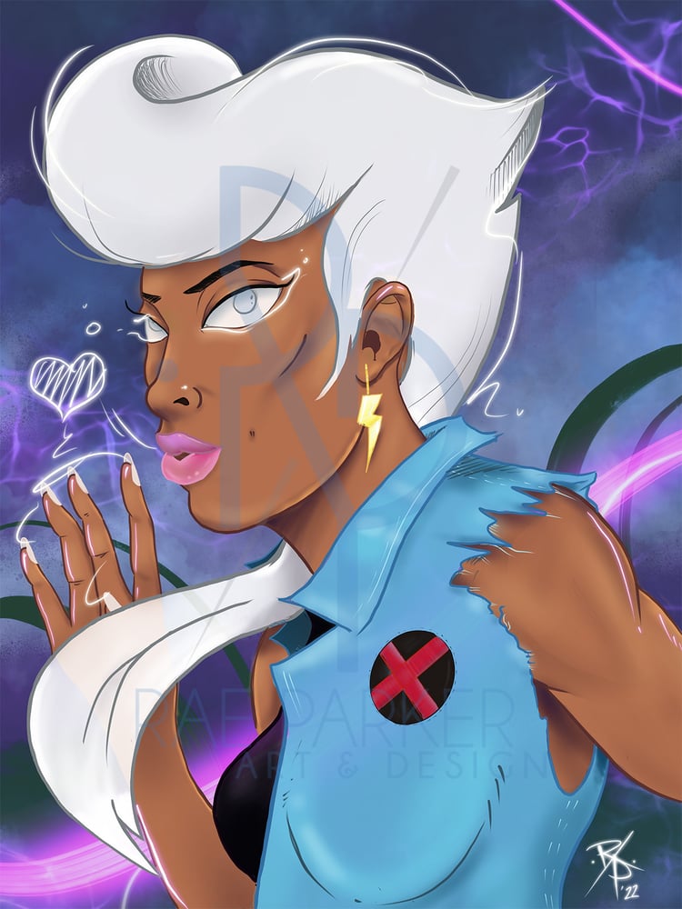 Image of Ororo Munroe : Storm of Marvel Print