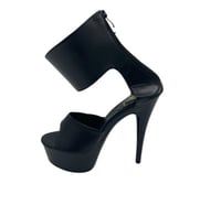 Image 1 of Black 6 Inch Stage Heels