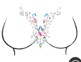 Image 4 of Rhinestone Body Jewelry