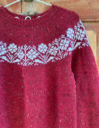 Image 2 of Ryðrauð - Tweed wool sweater - Ready to ship