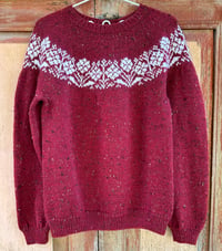 Image 1 of Ryðrauð - Tweed wool sweater - Ready to ship