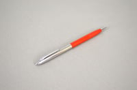 Image 1 of Sheaffers 1960 Era Red and Chrome Mechanical Eversharp Pencil, #0298